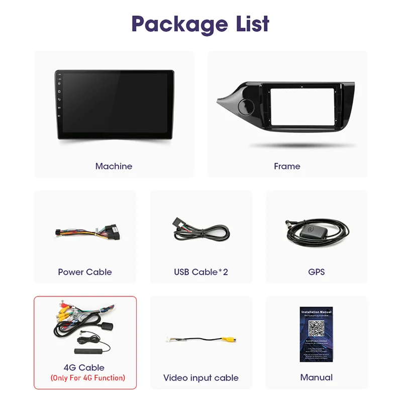 $78.40 JMCQ 2din 4G Android 11 DSP Car Radio Multimidia Video Player For KIA Cee'd CEED JD 2012-2018 Navigation GPS 2 din RDS Carplay