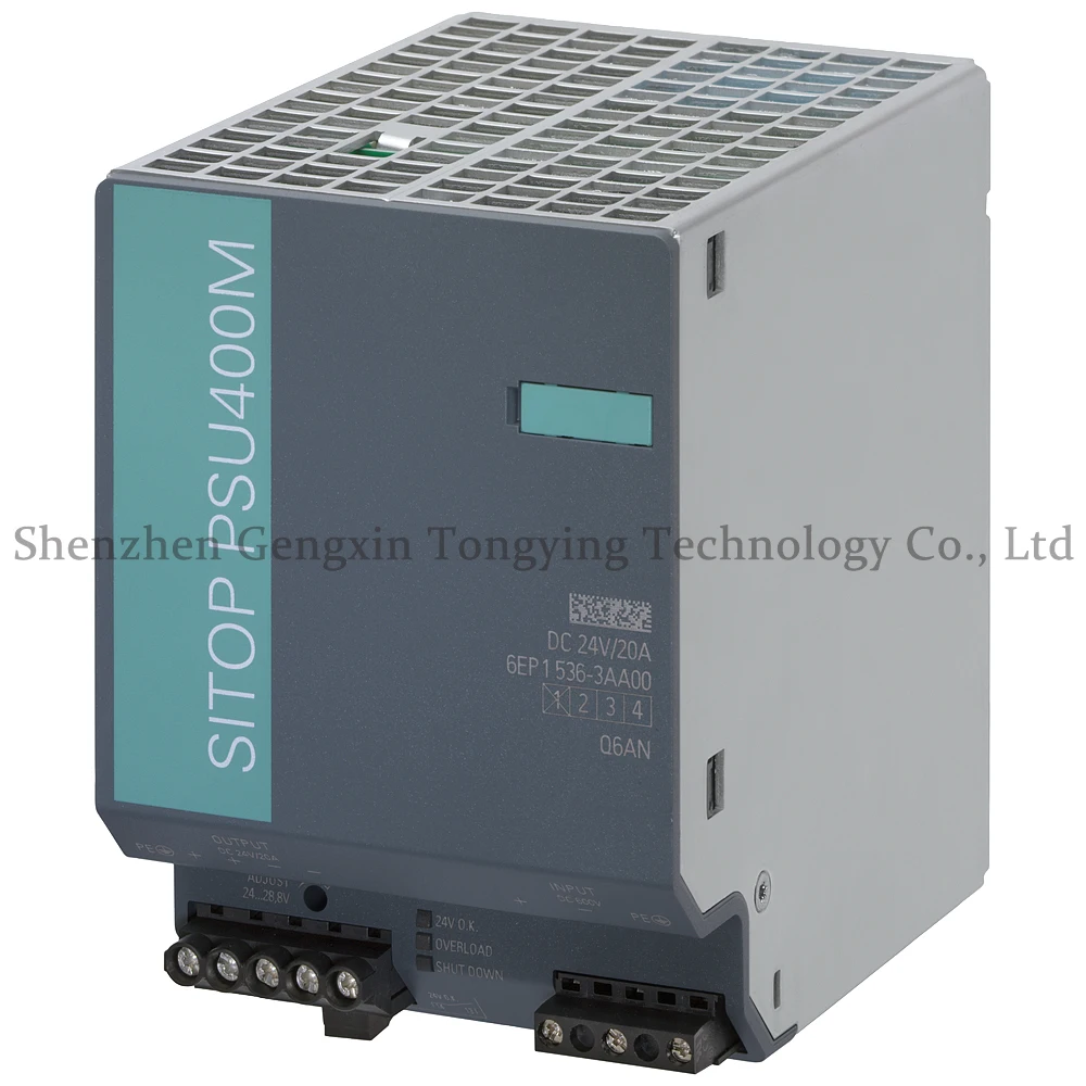 

PSU400M 20A DC преобразователь вход: 600 выход: 24 В постоянного тока/20 A 6EP1536-3AA00 оригинальная гарантия