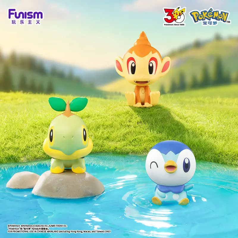 Набор фигурок FUNISM Pokémon Little Adventure Series 30th Blind Box: Оригинальные персонажи — Чаризард, Бластойз, Бульбазавр. Игрушки в подарок. (art.: 3920dbeb927ea) - 3920dbeb927ea