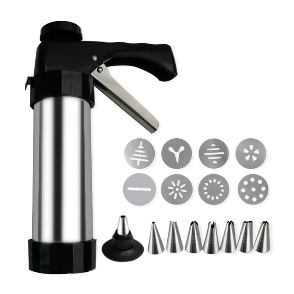 

Cookie Press Maker Kit Cookie Press Making Press Biscuits Cake Mold Biscuit Press Maker Machine Dessert Decoration Tool