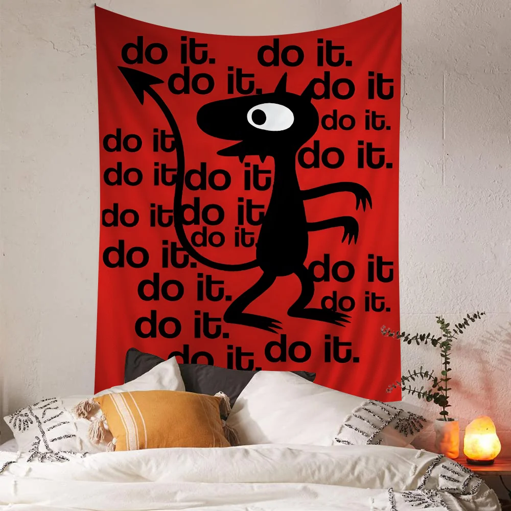 D-Disenchantment Hanging Bohemian Tapestry Home Decoration Hippie Divination Art Decor