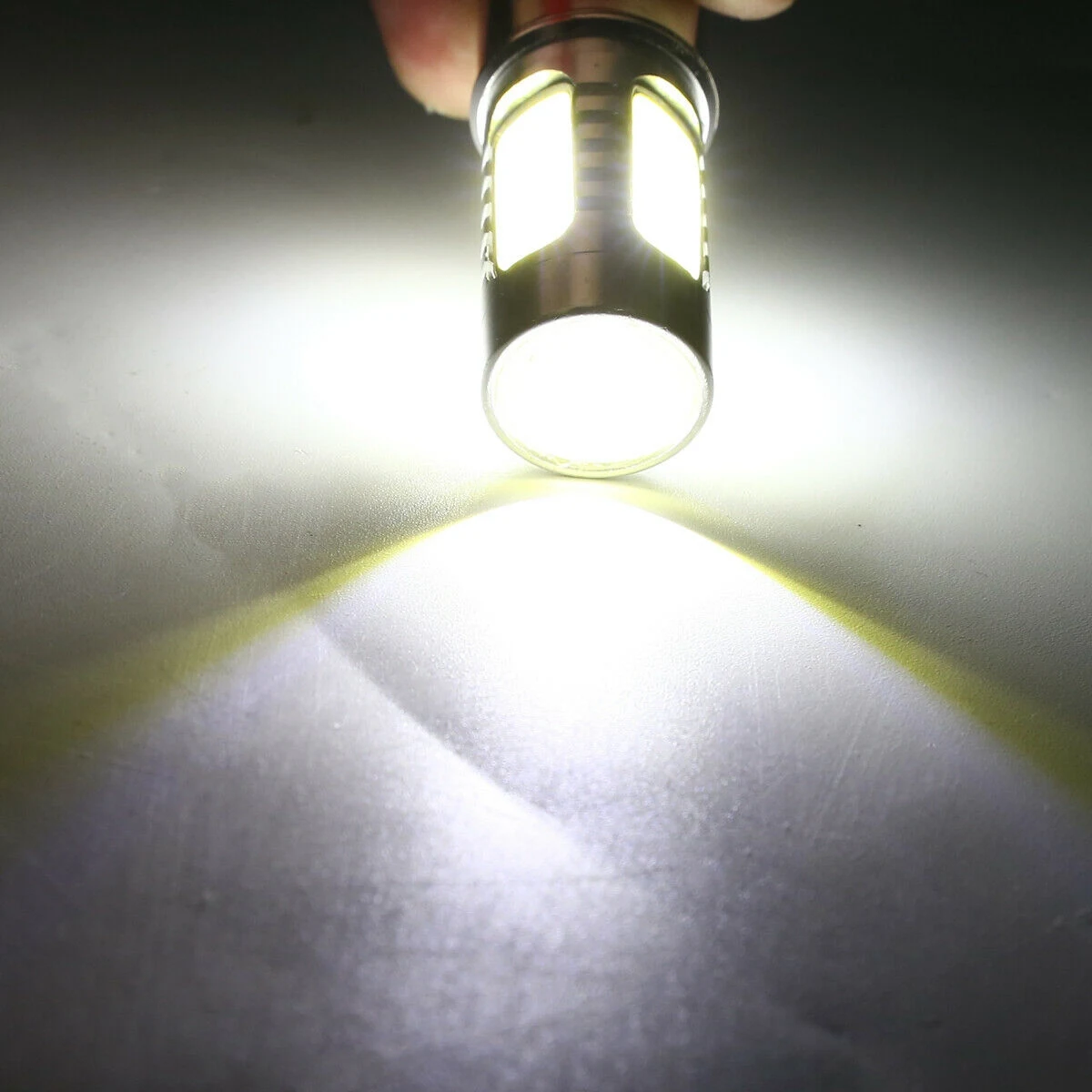 Мотоциклетная фара 12 В H6 BA20D 4 COB стандартная белая лампа подходит для мопедов