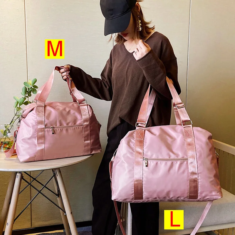 Women Travel Fitness Bag Gym Bags Sports Dry Wet For Training Yoga Woman Men Luggage Shoulder Bag Weekend Duffle Handbags Solid