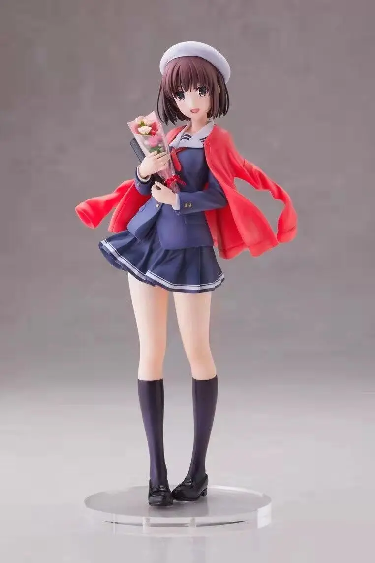 

Новая модель куклы 25 см, как поднять скучную подругу, сезон выпускного, Аниме фигурки девушек, Megumi Kato, украшение автомобиля, игрушки, подарки