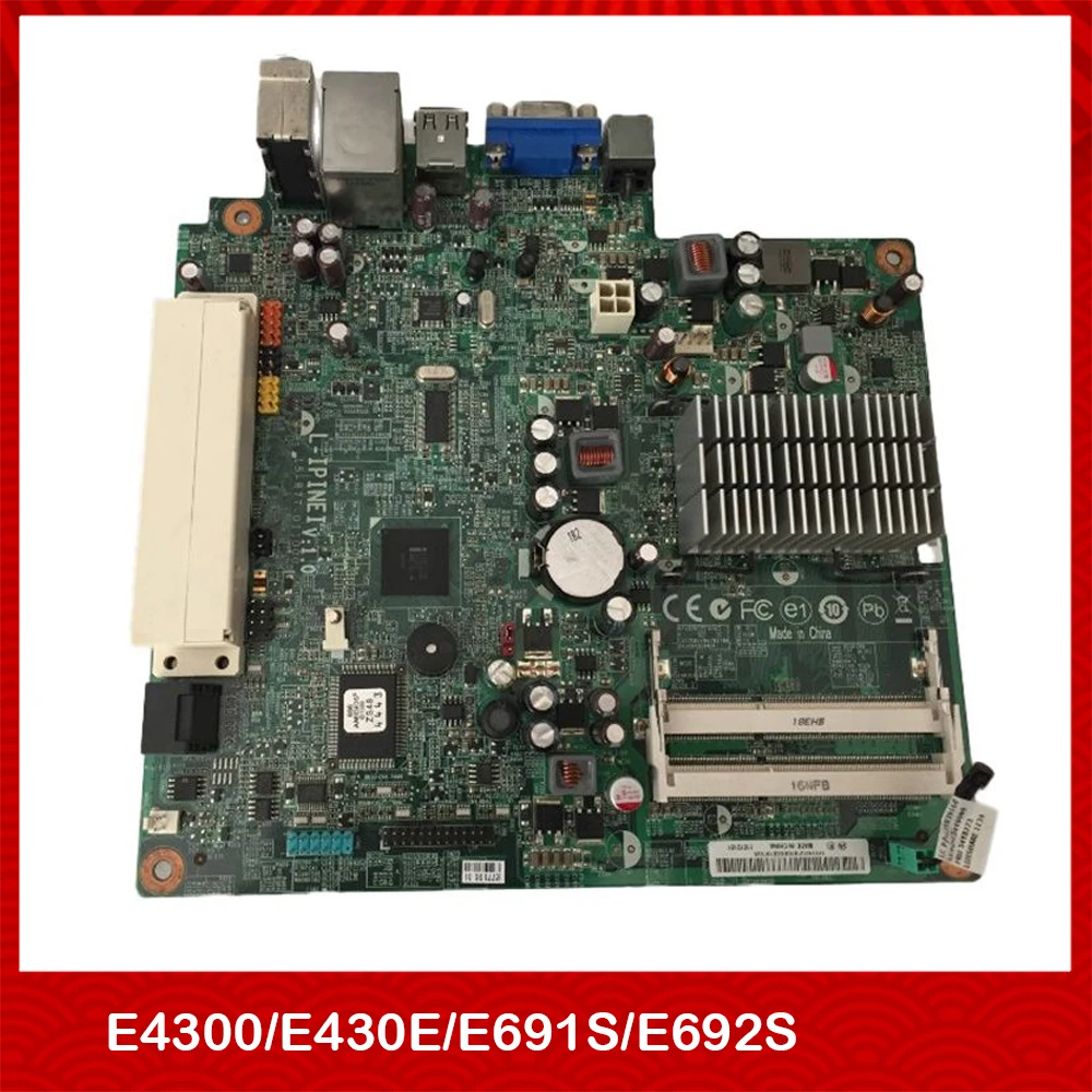 Desktop Motherboard For Lenovo E4300/E430E/E691S/E692S INM10IC TIGD-LI5 V:1.0 Integrate D525 CPU Perfect Test Good Quality