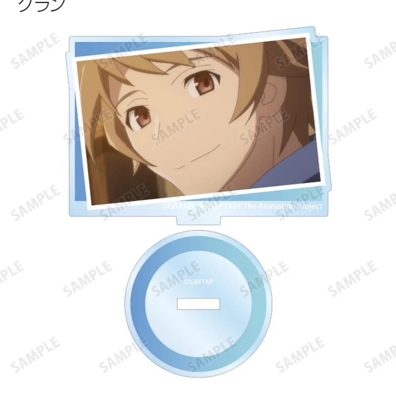 Фото Аниме-фигурка Granblue Fantasy Gran 15 см, подставка-модель, брелок, настольное украшение, праздничные подарки №2