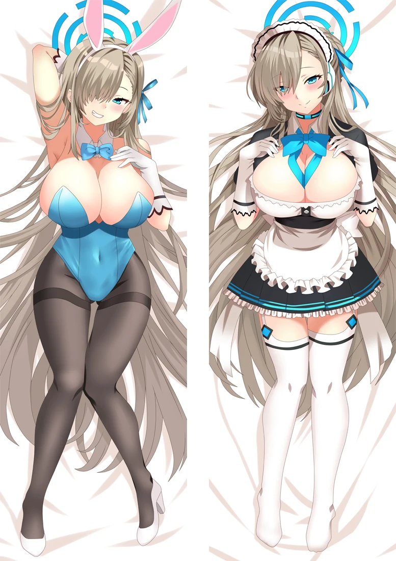 

Синий архив Ichinose Asuna Dakimakura Чехол для тела