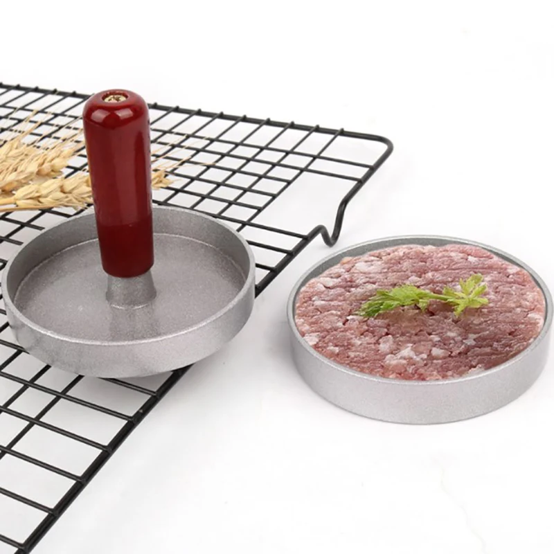 Круглая пресс для гамбургеров мяса говядины гриля бургеров форма приготовления