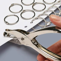 3mm6mm home office practical metal pliers special paper punching pliers scrapbooking single hole hand held hole puncher