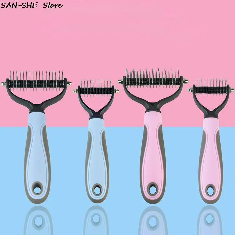 

Hair Removal Comb For Pet Cats And Dogs Hair Removal Dust Removal Combs Scattered Fur Trimming Tools Long Hair Curly Comb