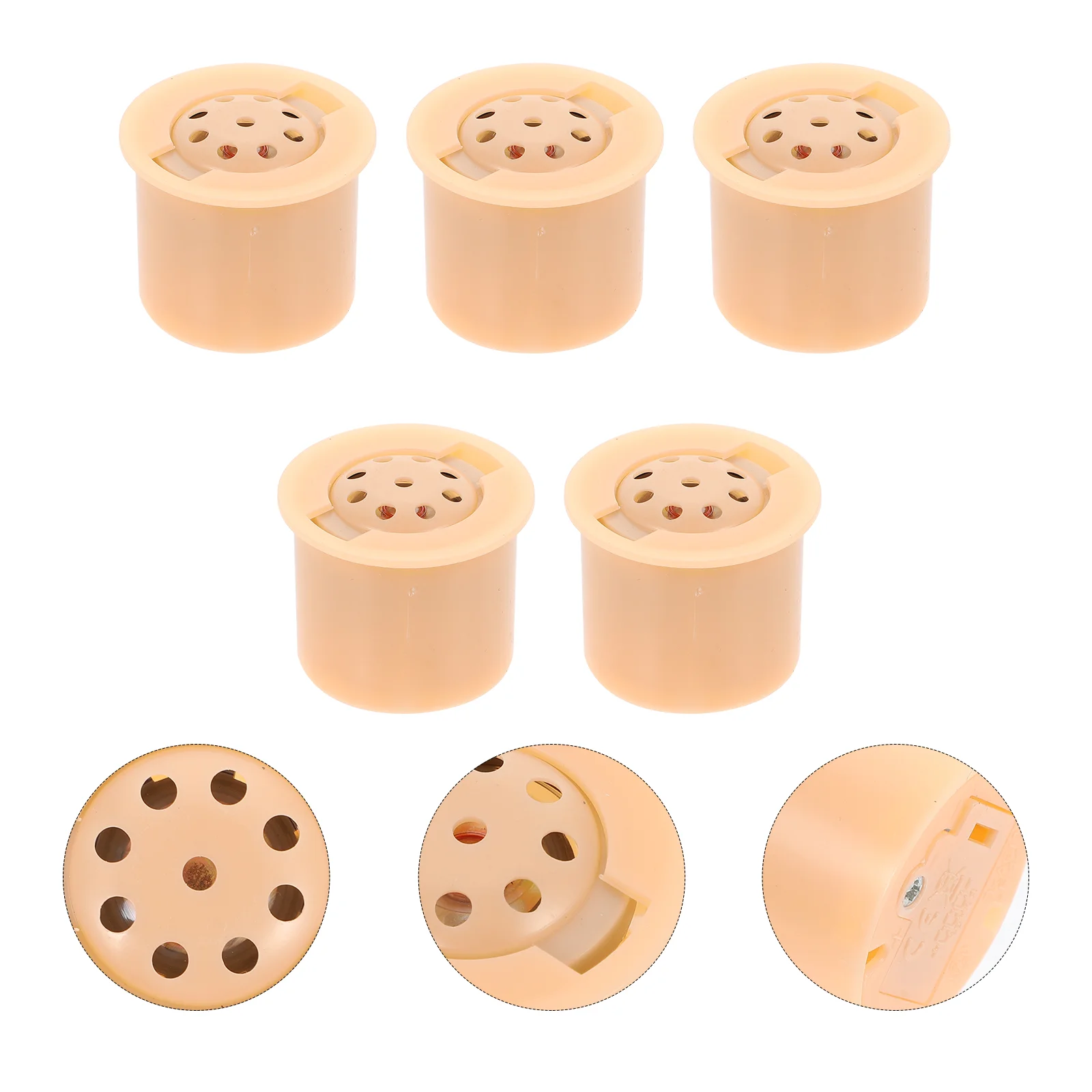 

5 Pcs Sound Recorder Module Plushes Songs Recorder Box Stuffed Sloth Plush Toy Cylindrical Sound Box Symphony Movements