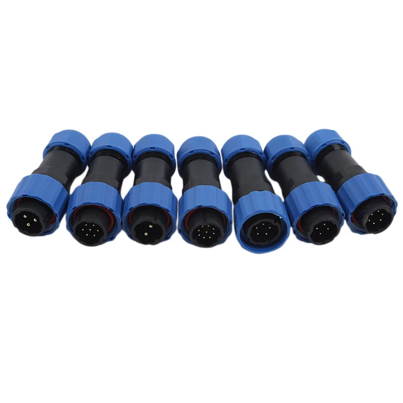

Водонепроницаемый разъем SP21, кабельный разъем, штекер и гнездо, 2 3 4 5 6 7 9 12P, быстрый разъем