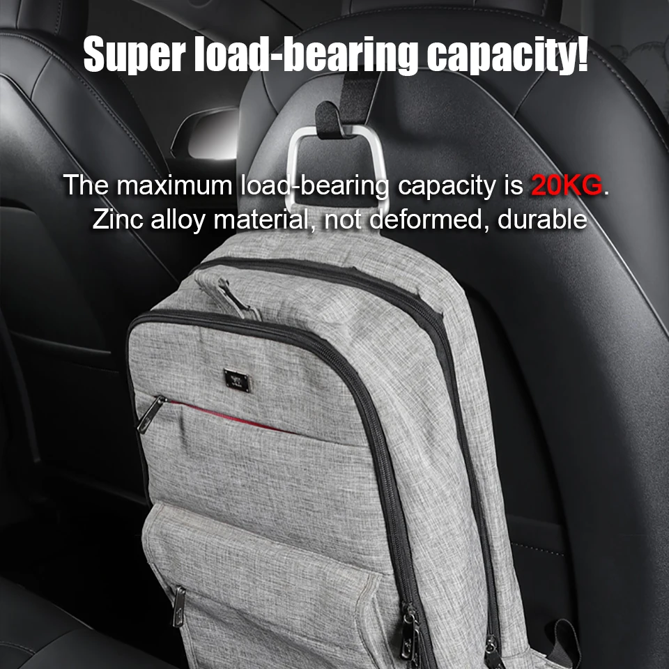 HKGK для Tesla Model 3 Y X S вешалка на подголовник сиденья автомобиля крючок держатель