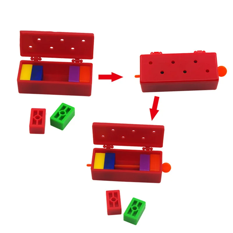 Чудесный кирпич Радужный цвет Волшебные трюки Избранный цветной Прыжок