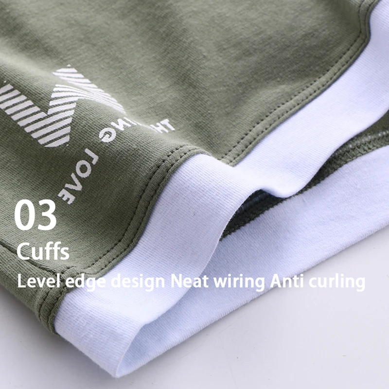 4PCS Men's Panties Men Underpants Male Underwear Mens Underwear Men Boxer Men Boxer Briefs Pure Cotton Breathable Free Shipping