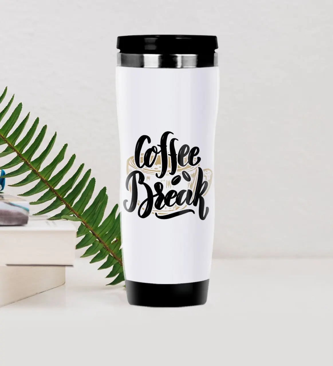 

BK Подарок Кофе дизайнерский стальной термос Bardak-3