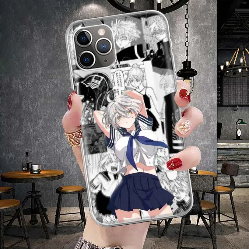 Мягкий чехол для телефона с аниме Токио Aevengers IPhone 11 13 16 Pro MAX 15 + 14 Plus 12 Mini X XS Apple 8 7 SE