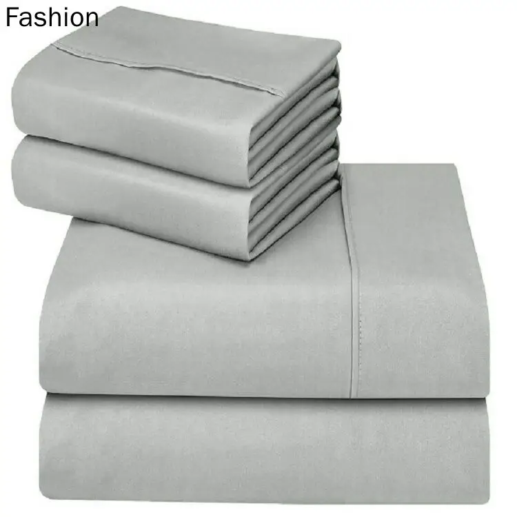 

Bed Sheet Sets Nordic Flat Sheet+Fitted Sheet+Pillowcase Twin Queen King Size Soft Comfortable Bedding Sets