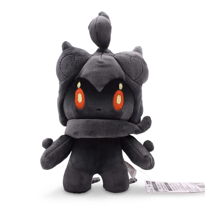 

Pokémon Cartoon Plush Toy Black Marshadow Night Wandering Ghost Kawaii Plush Doll Creative Pillow Holiday Gift