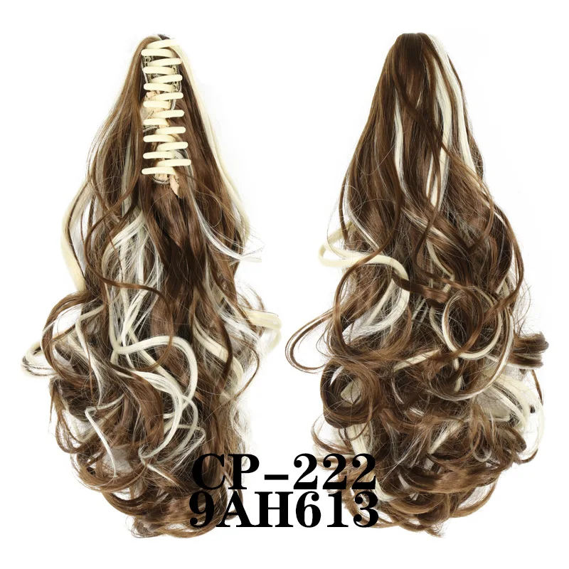 1 шт. синтетические волосы на заколке для наращивания волос конский хвост женщин