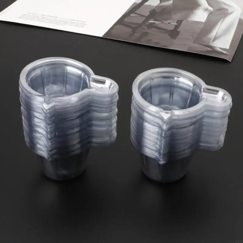 Фото E21F 20/100 PCS 40 мл Пластиковых диспенсерных одноразовых чашек для лаборатории для лаборатории №1