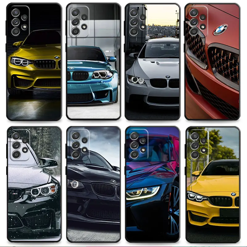 

Funda Silicone M-Power-BMW Cars For Samsung Galaxy A53 A51 A32 4G A52 A12 A13 5G A21s A33 A31 A23 A22 A73 A11 A41 A72 A71 A52s