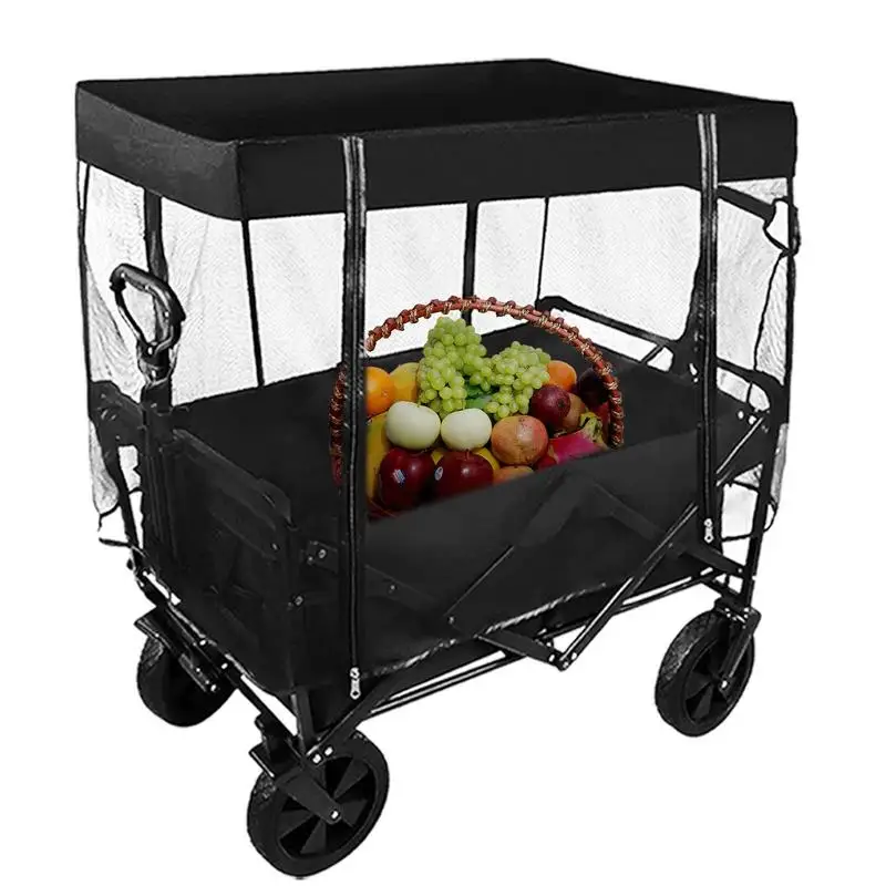 

Навес для прицепов, навес для полных обмоточных прицепов, навес для садовых прицепов, свернутый с более прочной посадкой, Портативный Навес ...