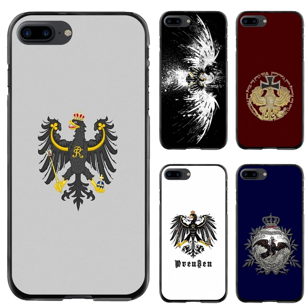 

Prussia Flag Hard Phone Shell Case For iPod Touch iPhone 11 12 Pro MAX 4S 5 5S SE 6 6S 7 8 Plus X XR XS