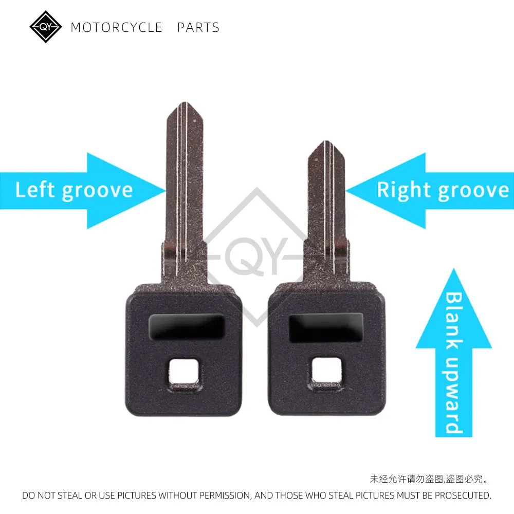 Новый пустой ключ LQYL для замены неразрезанных ключей мотоцикла Harley Sportster XL 883 1200