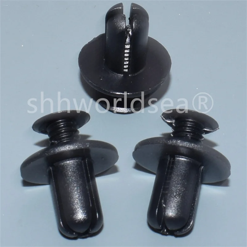 100 шт. 8 мм Cowl решетка заклепки бампера фиксатор для автомобиля Зажим для Mazda Hyundai Ford W705845S300 8659028000 0G0325007A B09251833