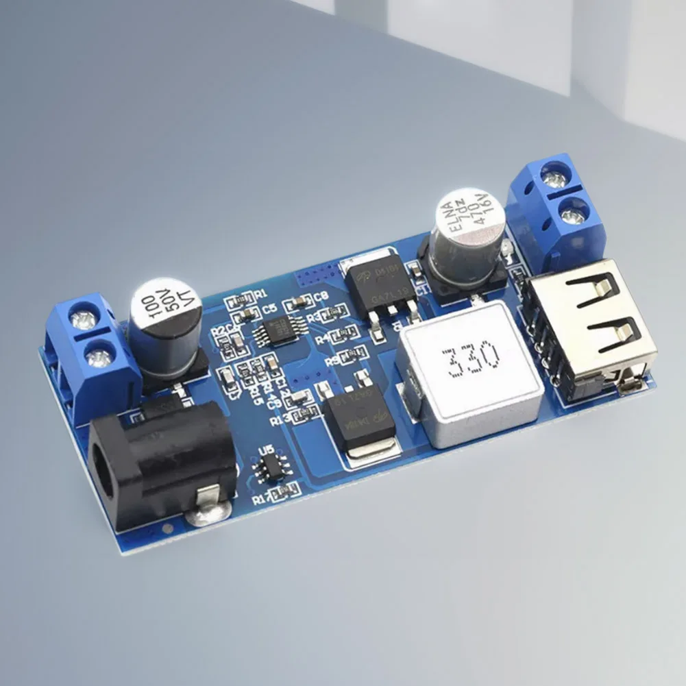Регулируемый понижающий преобразователь источника питания 24 В/12 В в 5 А