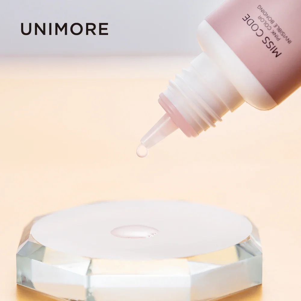 UNIMORE прозрачный праймер розовый клей для ресниц профессиональный Стандартный