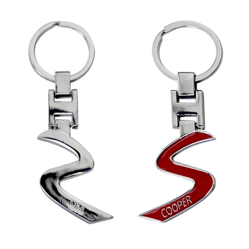 Автомобильный брелок из сплава для MINI S Logo Coopers F55 F56 F60 Countryman Clubman Cabrio Paceman R57 R60