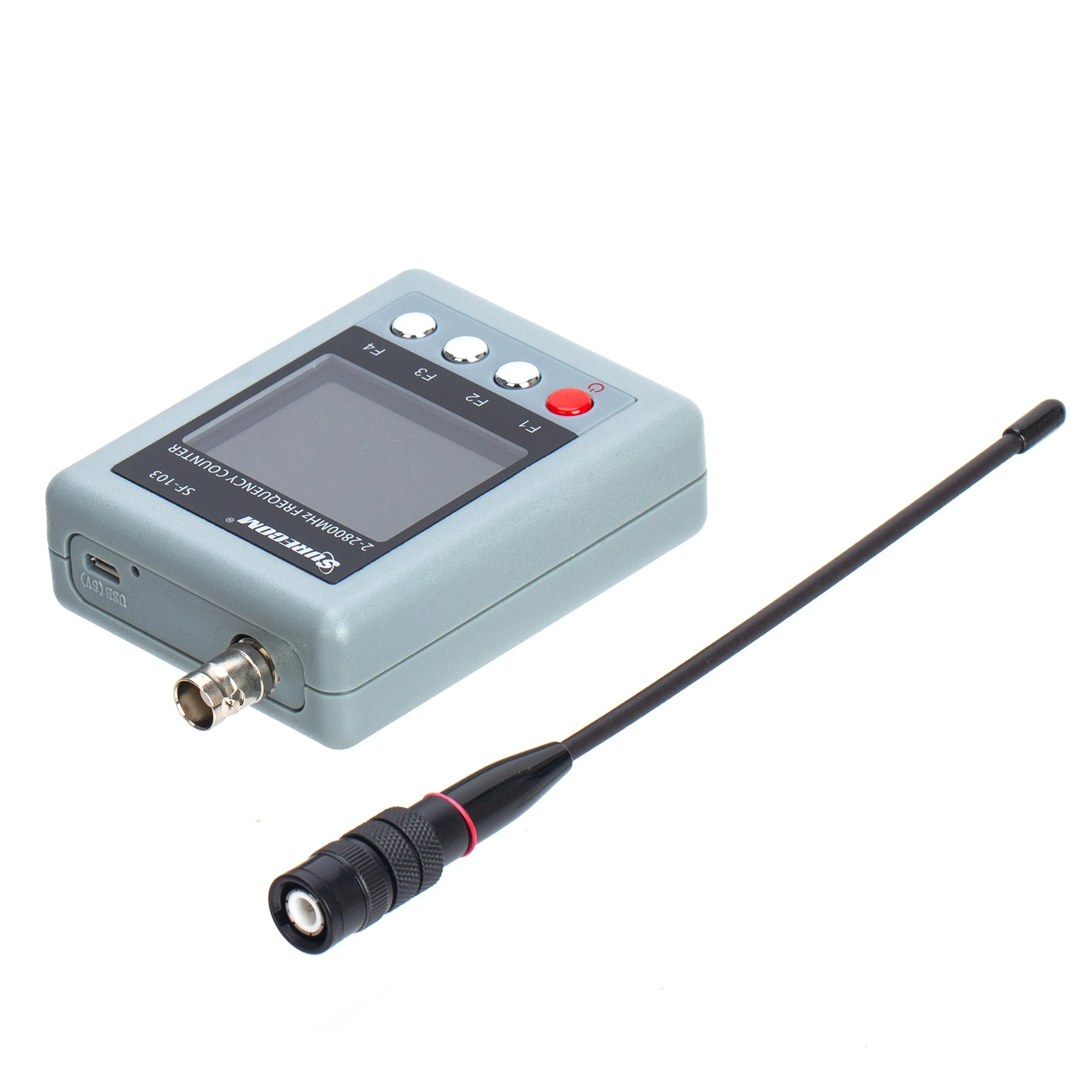 SURECOM SF-103 Portable Frequency Counter Walkie Talkie Frequency Meter 2Gen 2MHz~2.8GHz SF103 For DMR & Analog Two Way Radio