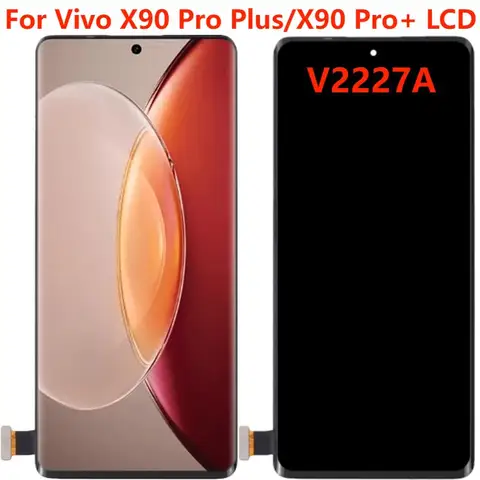 Оригинальный ЖК-дисплей 6,78 дюйма для Vivo X90 Pro Plus с рамкой X90 Pro + V2227A, деталь для замены ЖК-дисплея
