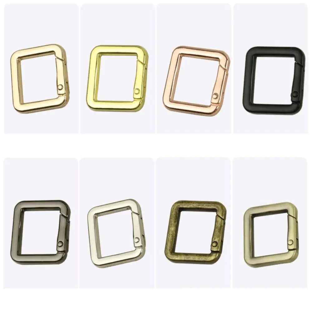

Multicolors Plated Gate Buckle High Quality Zinc Alloy 19mm Purses Handbags Carabiner Buckles Clips Outdoor Tool