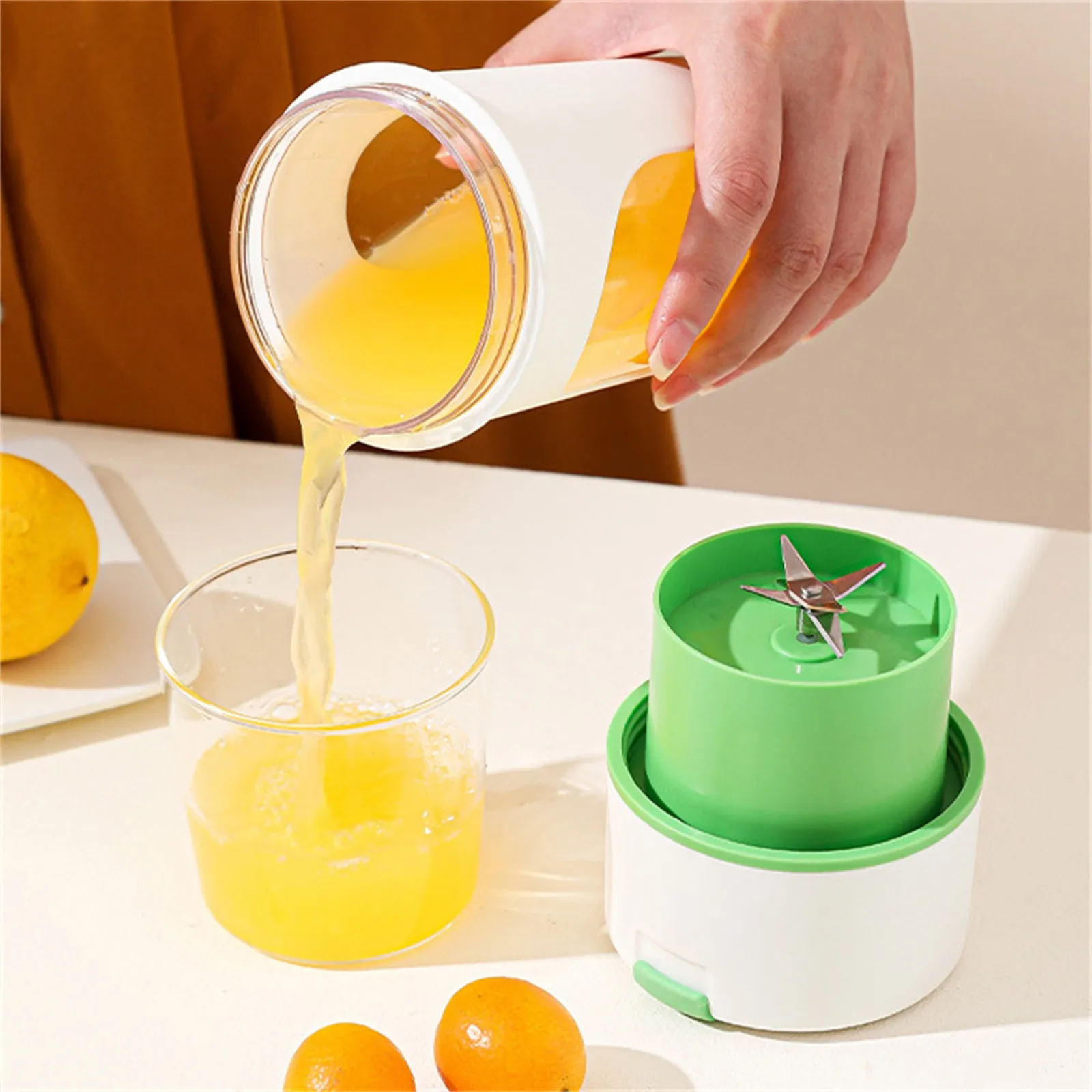 480 мл Φ blдеры Cup переносные блендеры для blдера с 6 лезвиями мощная зарядка через USB