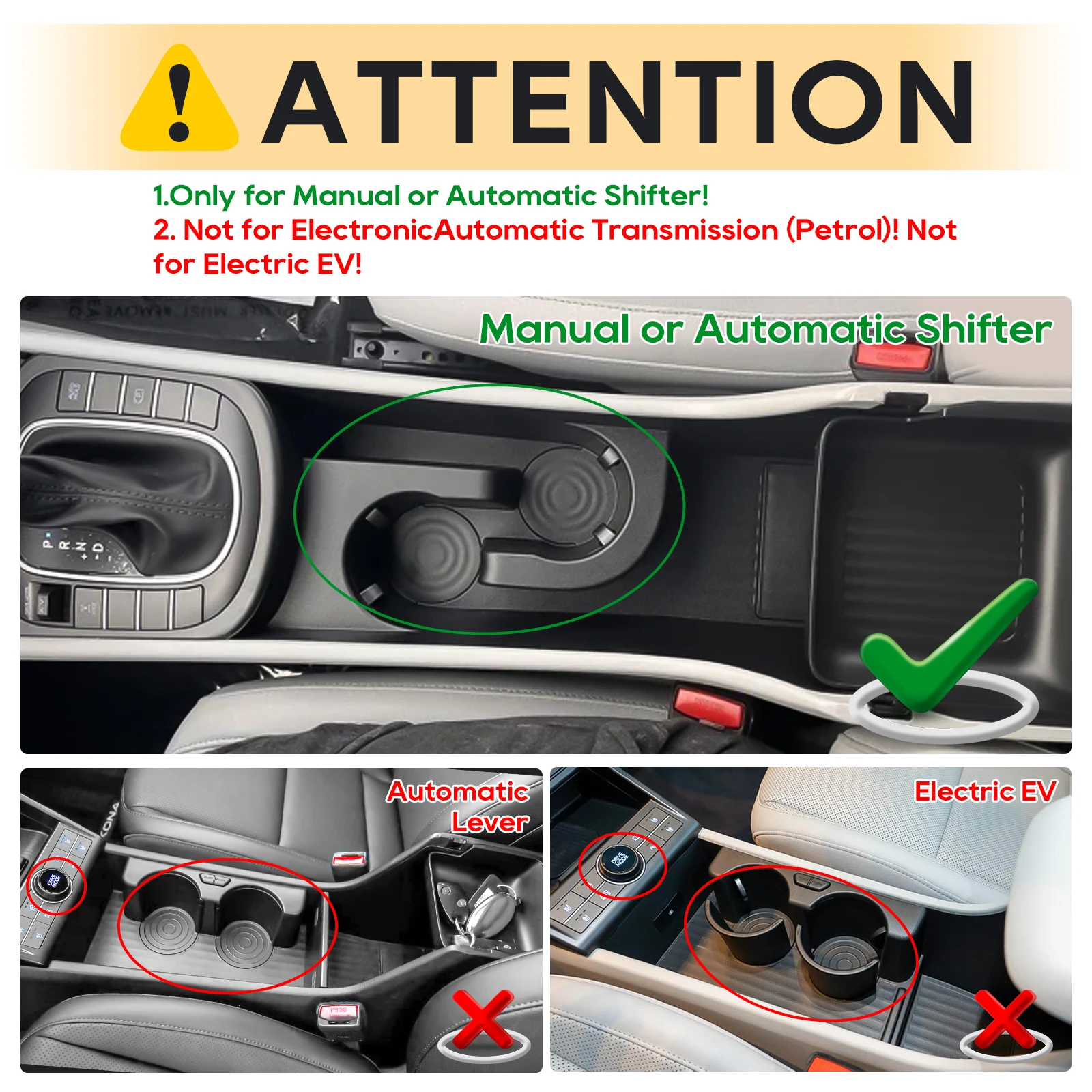 Фото LFOTPP Автомобильный коврик для дверных желобков для Hyundai Kona SX2 Hybird PHEV 2024 2025 Аксессуары для салона Hyundai Kona 2025 №2