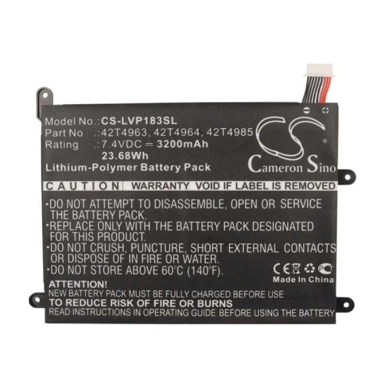 

Applicable Len ovo LenovothinkPad 1838 42T4963 7.4V tablet battery