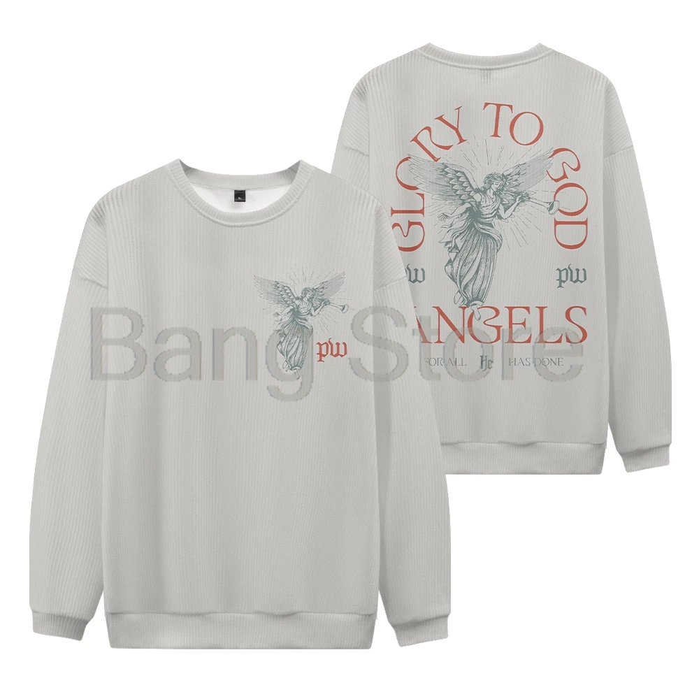 Свитер Phil Wickham Glory To God Angels для женщин и мужчин модный пуловер с круглым вырезом