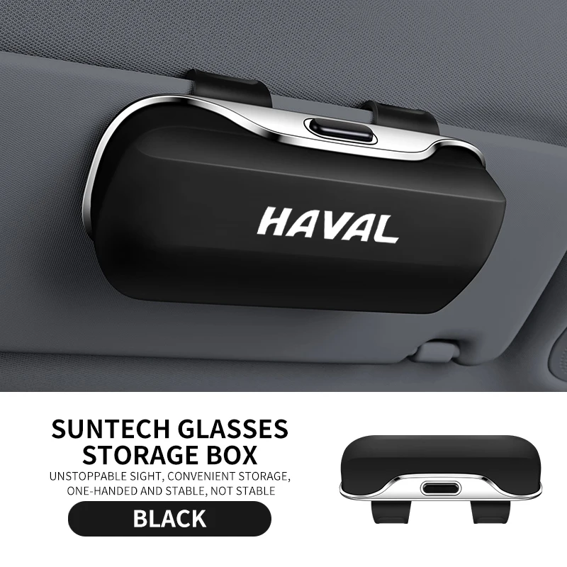 

Для Haval H1 H2 H3 H6 H7 H9 M6 F7X автомобильный козырек, держатель для очков, зажим-органайзер, защитный чехол для хранения