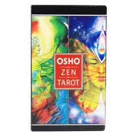 78pcs zen tarot deck oracle cards divination fate card game tarot card entertainment party occult card games