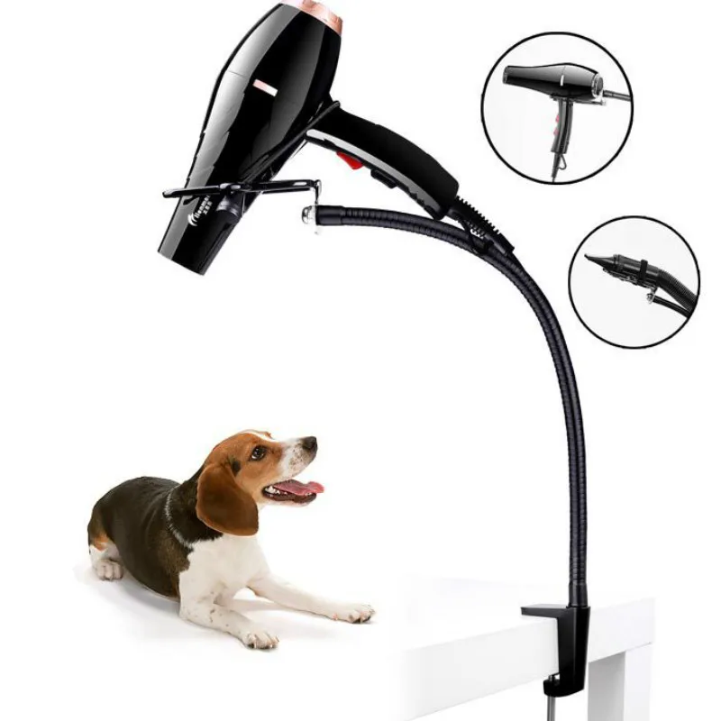 

Pet Hair Dryer Stand Fixed Bracket Pet Grooming Table Stand Dog Cat Grooming Support Frame Braces Shelf Accessories Care