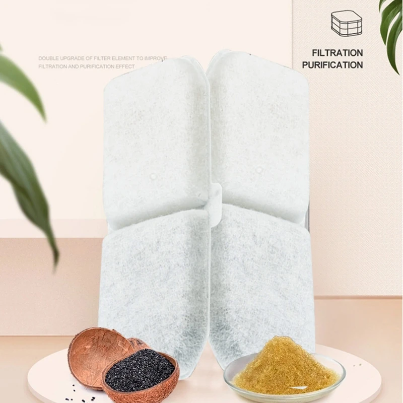 Питьевой фонтанчик для домашних животных 10 шт. поилка-диспенсер прямоугольной