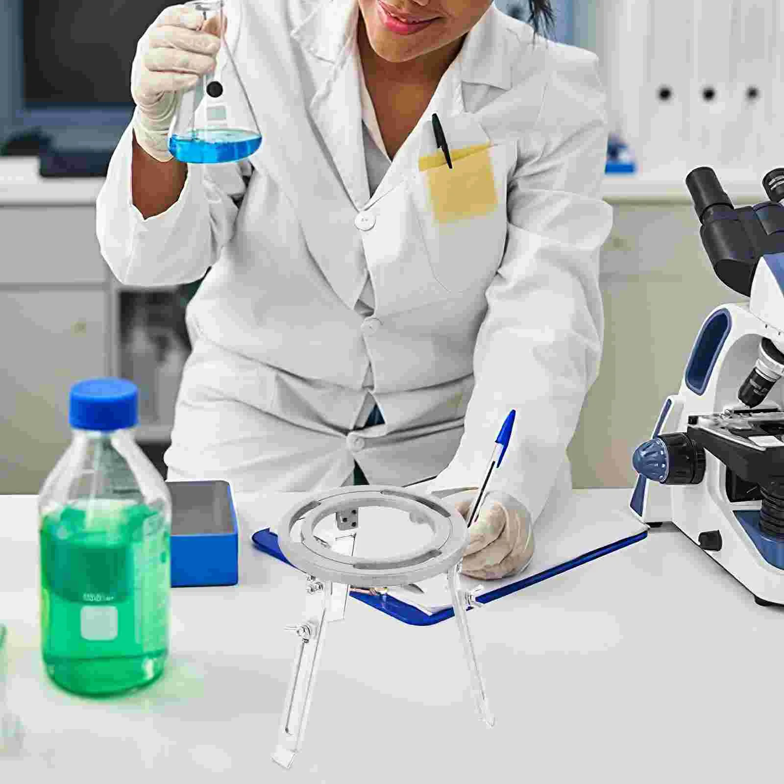 Лабораторный штатив подставка для спиртовой лампы держатель светильника опора