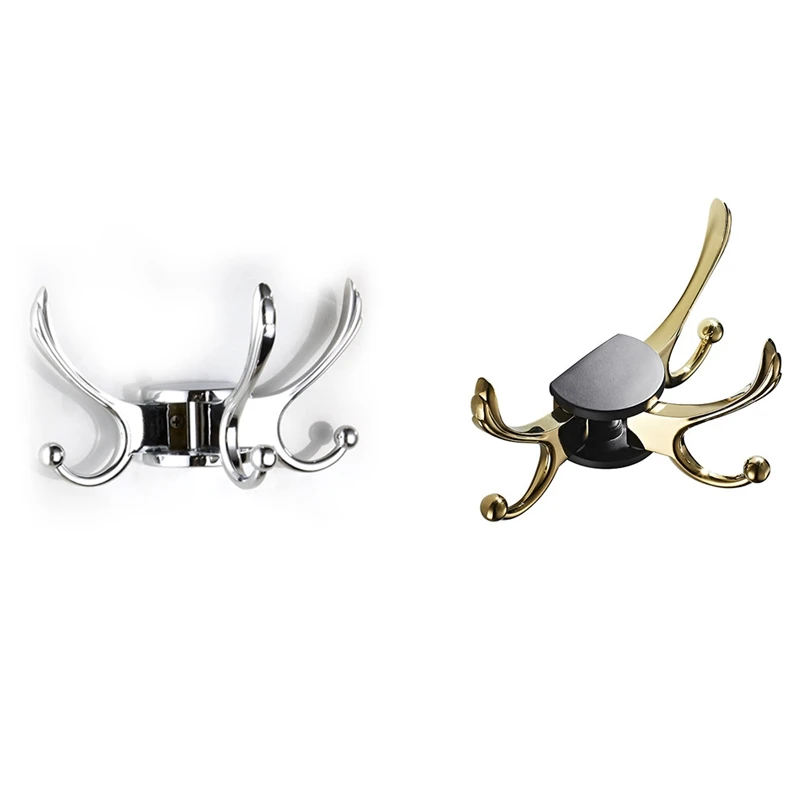 

Heavy-Duty Rotating Coat Hook Bathroom Hook Wall Wall Hanging Coat Hook Movable Hook Bedroom Coat Hook