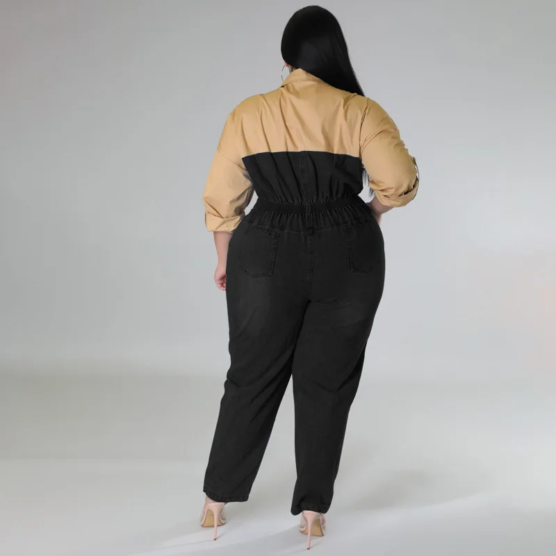 Рисунок 6 - Женский джинсовый комбинезон с