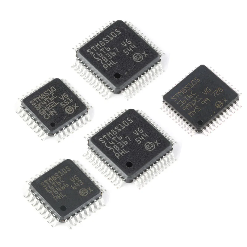 

5PCS STM8S005 STM8S105K4T6C K6T6C S6T6C C4T6 C6T6 16 MHZ flash / 8-bit microcontroller MCU