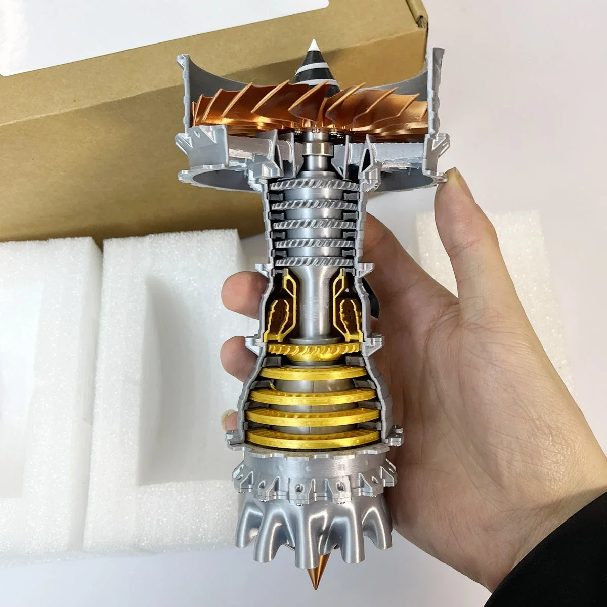 TR900 Турбовентилятор модельный комплект для двигателя самолета турбореактивная