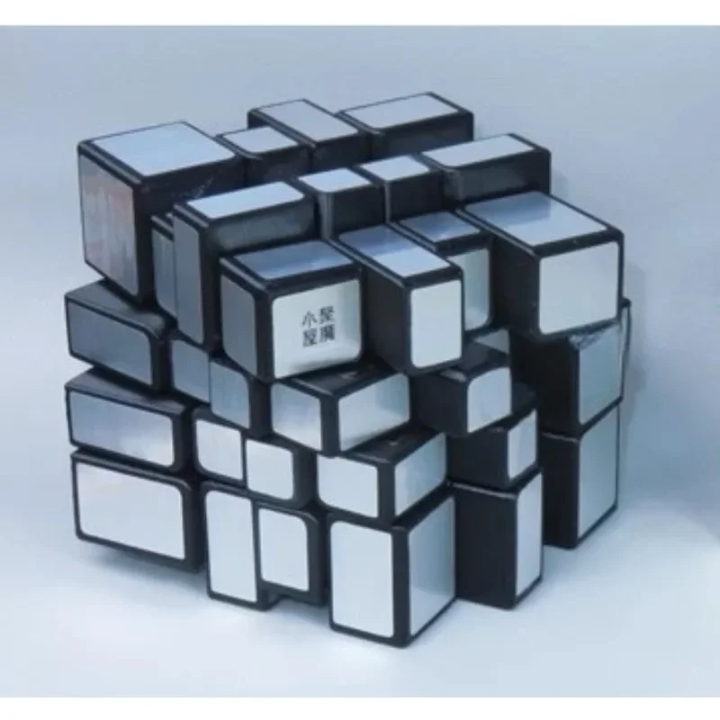 Головоломка 4x4 зеркальный куб головоломка Calvin's 4x4x4 Магнитный черное тело с